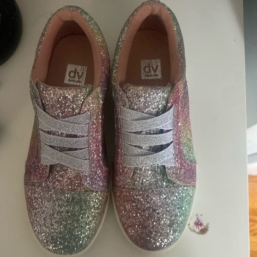 Girls lace less shoes. New Unworn. Size 3